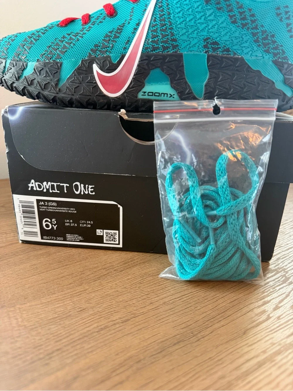 Nike Ja 3 “Scratch 3.0” 6Y